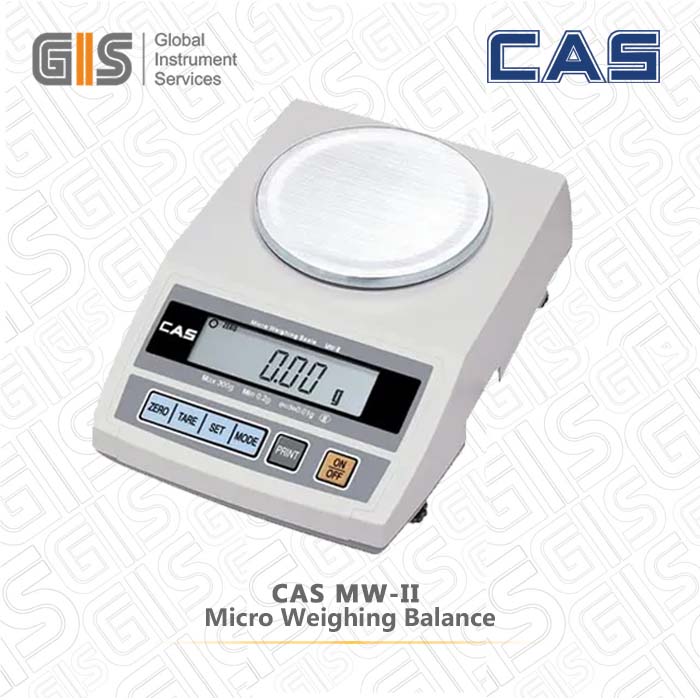 Jual timbangan digital CAS MW-II free kalibrasi 1 tahun sertifikat KAN
