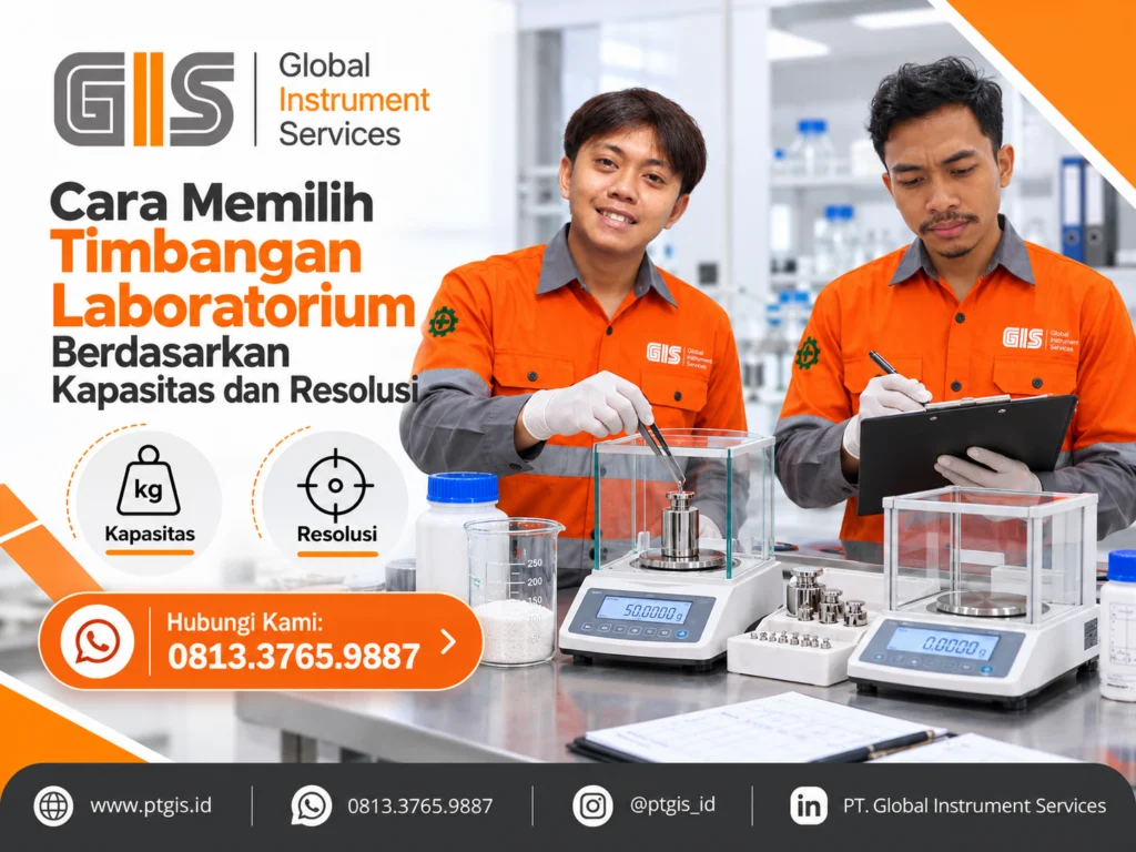 Timbangan laboratorium digital untuk penimbangan sampel dan pengujian massa