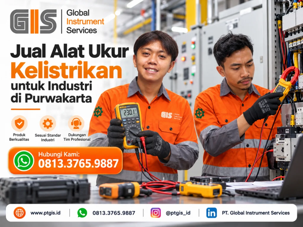 Alat ukur kelistrikan untuk pemeriksaan dan pemeliharaan peralatan industri