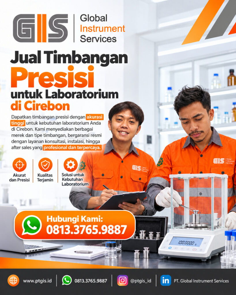 Timbangan digital presisi untuk kebutuhan penimbangan sampel laboratorium
