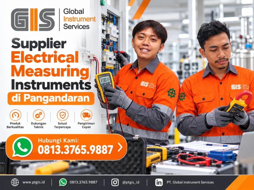 Instrumen pengukuran listrik untuk kebutuhan pemeriksaan dan pemeliharaan peralatan industri
